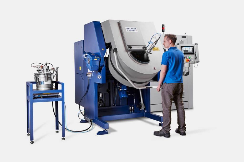 Walther Trowal painting machine