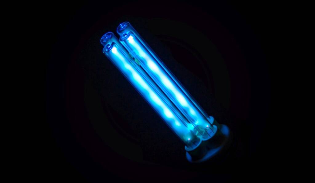 UV lamp that is used in paint shops for uv curing of coatings