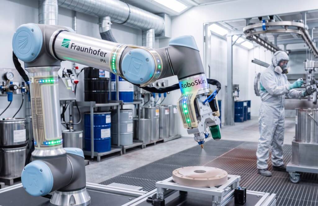 Funcional coating makes paint robots more efficent